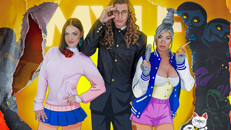 [BadMilfs] - Daandodan: My Boyfriend Is Possessed, Let’s Fuck the Ghosts Out of Him! - Lolly Dames - Giovanni - Lucy Lotus